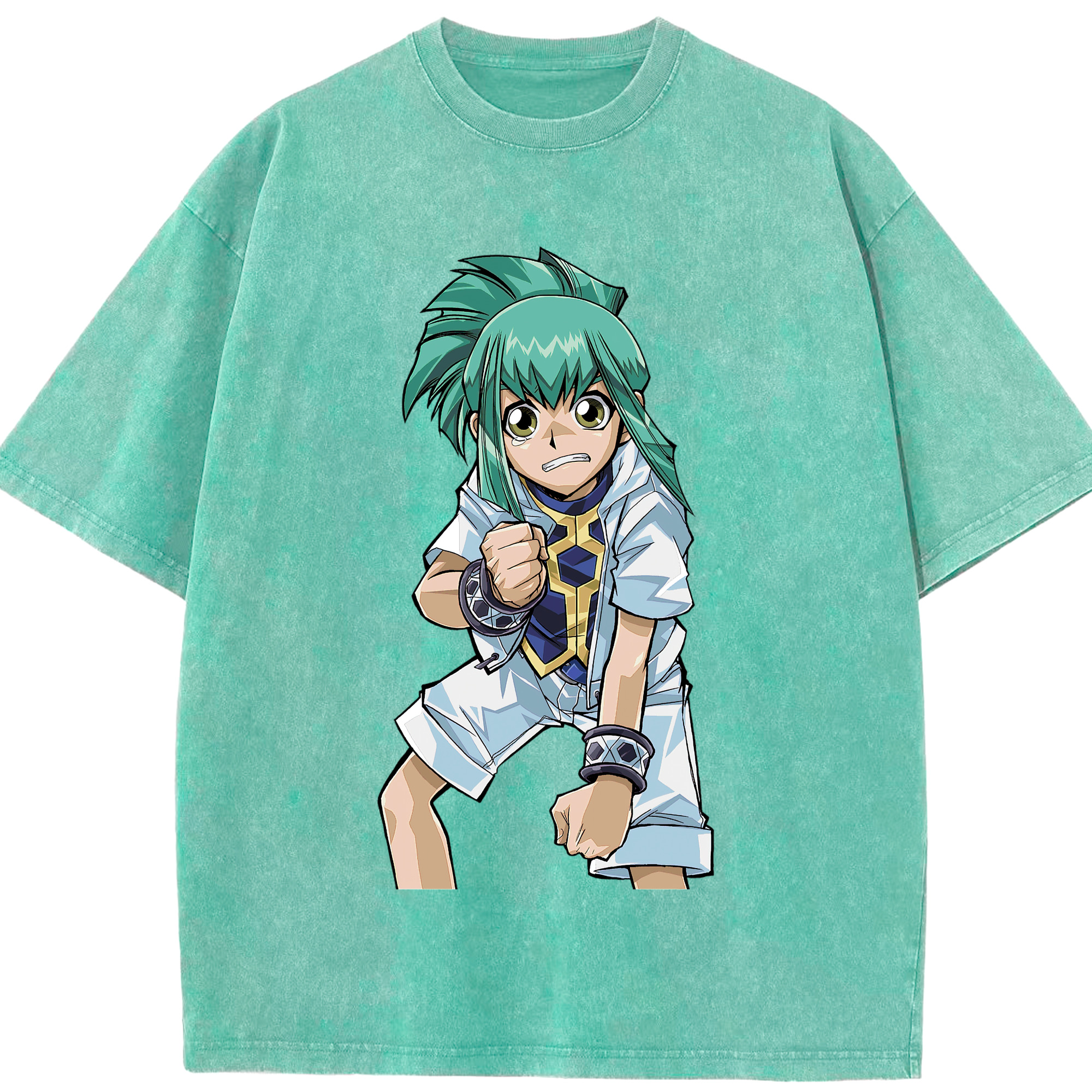 （画像用） 遊☆戯☆王 Yu-Gi-Oh! 綿100% ヴィンテージ風 半袖Tシャツ（フロントプリント）